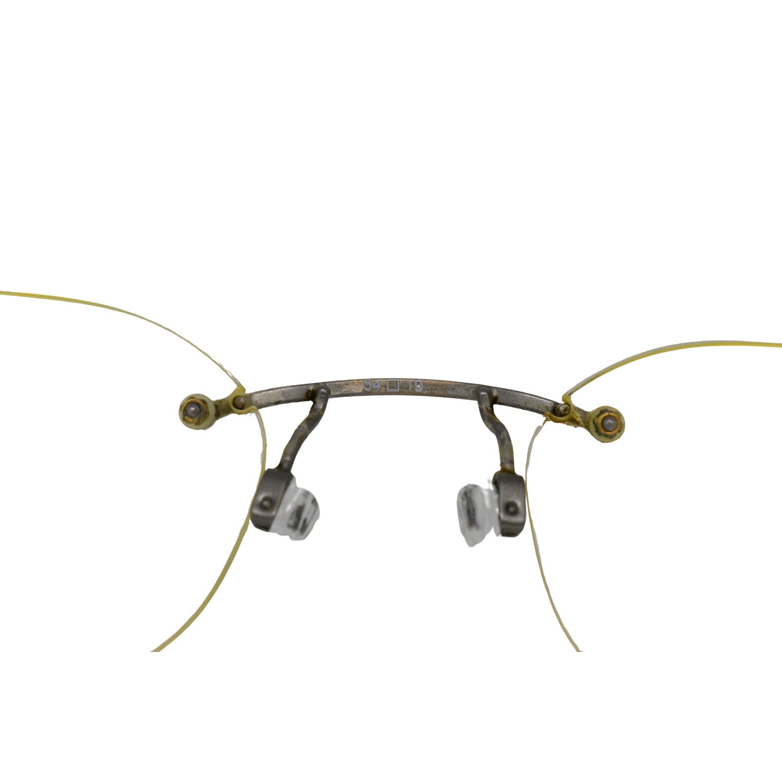 Jaguar Unknown Model-Gold Rimless 54-19-140mm Eyeglasses FRAMES ONLY – GOOD