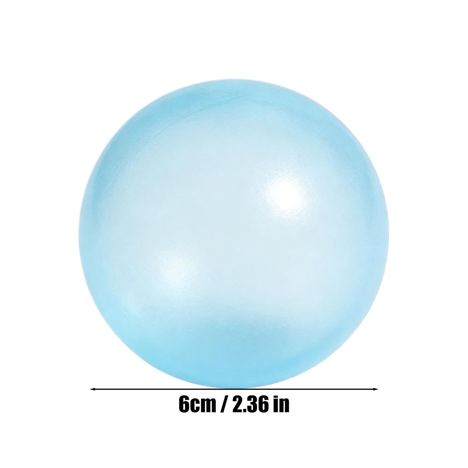 Handmade Coconut Oil Squishy Ball, 2.4 In Super High Moldable Stress Ball, Soft