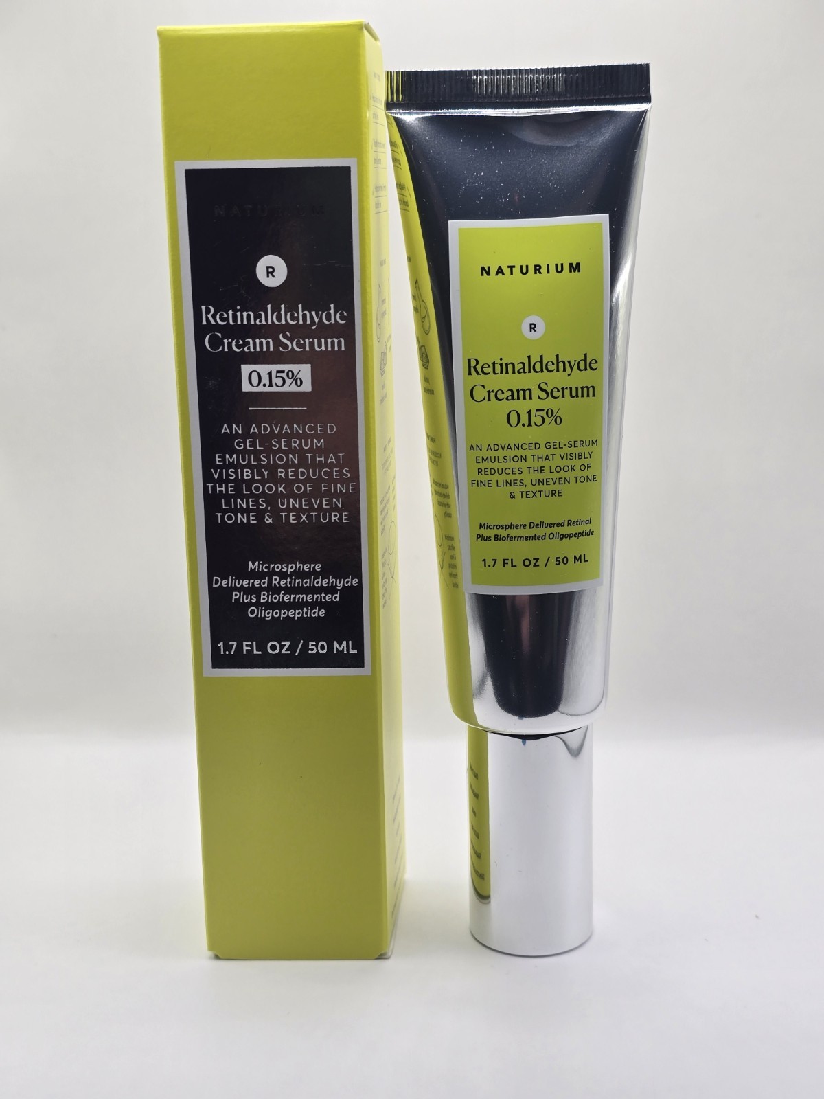 Naturium Retinaldehyde Cream Serum 0.15%, Advanced AntiAging & Smoothing