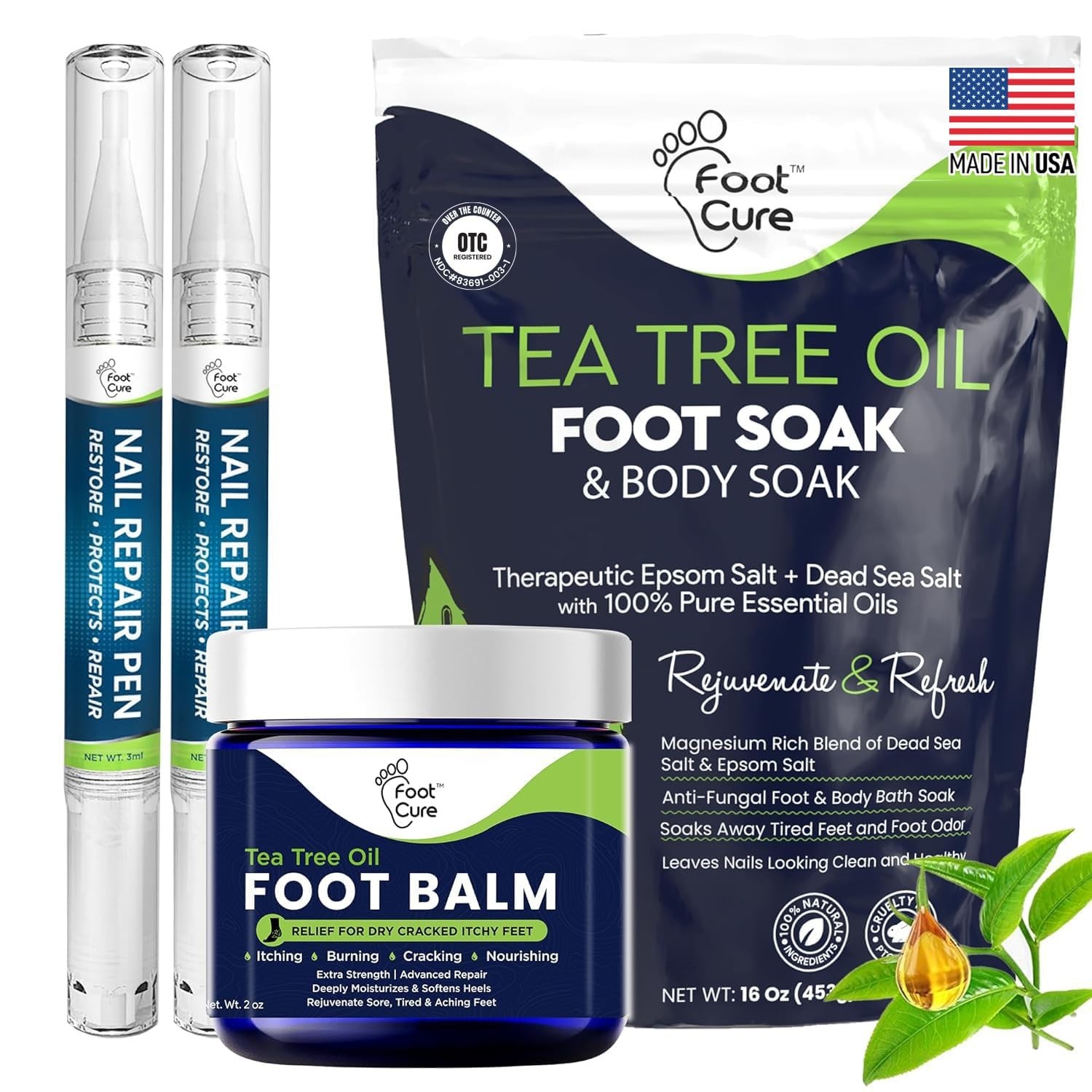 Ultimate Nail Care Bundle – Extra Strength Treatment for Toenails & Fungus