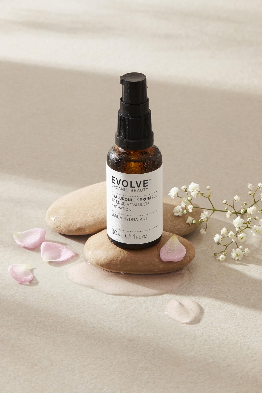 Evolve Organic Beauty – Natural Hyaluronic Acid 200 Serum | Weightless, Oil-F…
