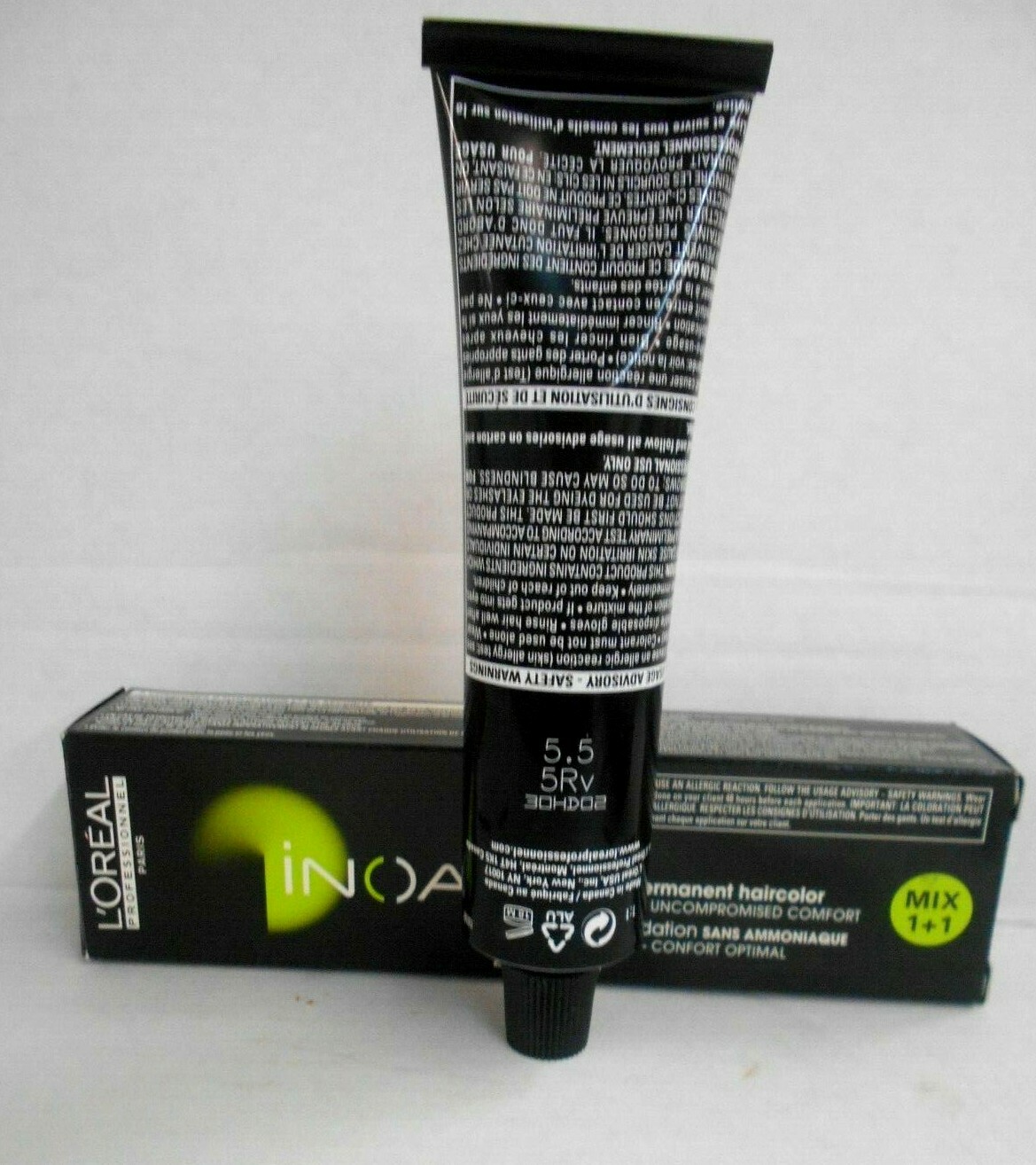 Loreal INOA Ammonia Free ODS Professional Permanent Hair Color ~ 2.1 fl. oz.!!
