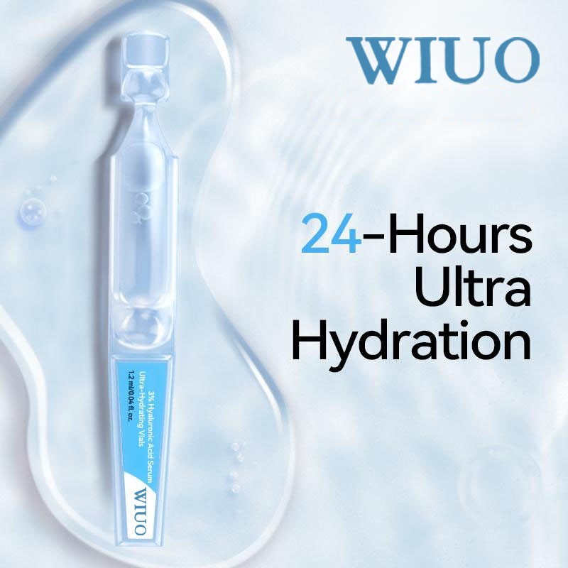 3% Hyaluronic Acid Serum-Anti-Aging & Hydrating, 30 PCS for Dry & Sensitive Skin