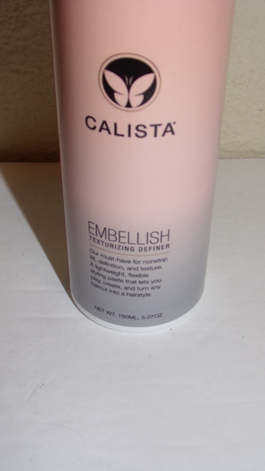 Calista Embellish Texturizing Definer 5.07 oz (x2) New and Unopened