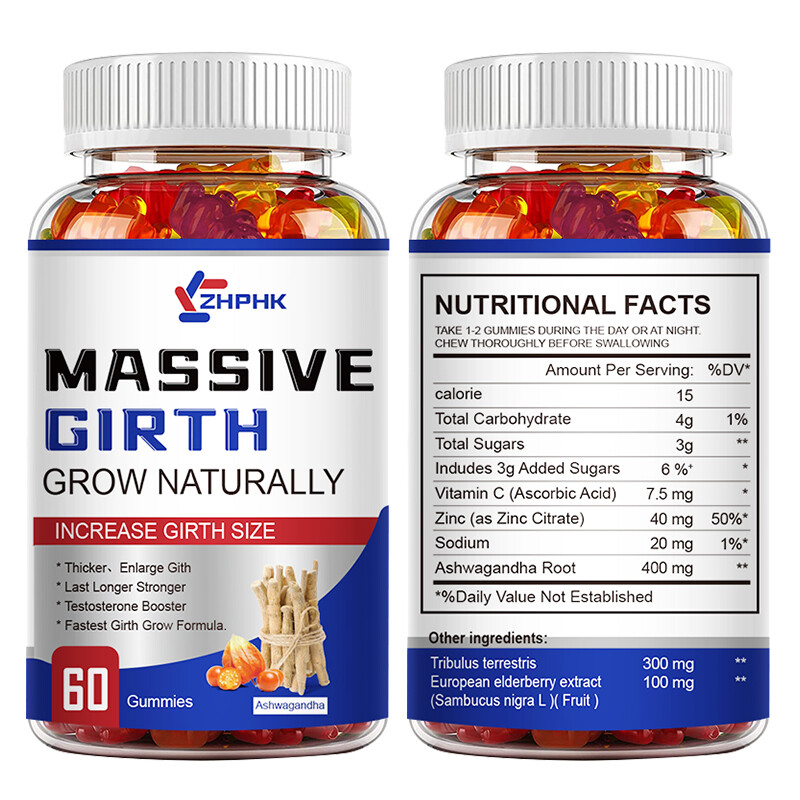 Natural Male Enhancement Gummies Booster & Thicker Last Longer Stronger Bigger