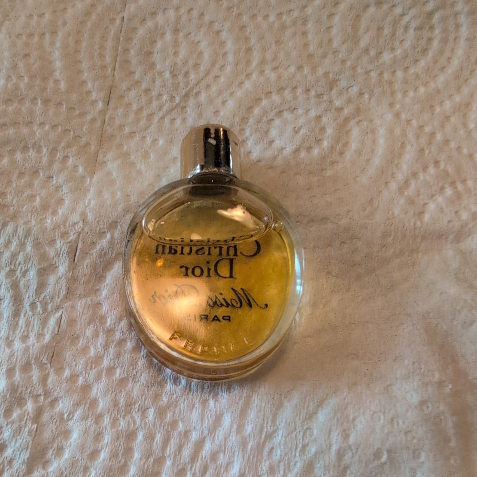 Vintage Christian Dior Miss Dior Extrait Parfum Pebble Mini New France Perfume
