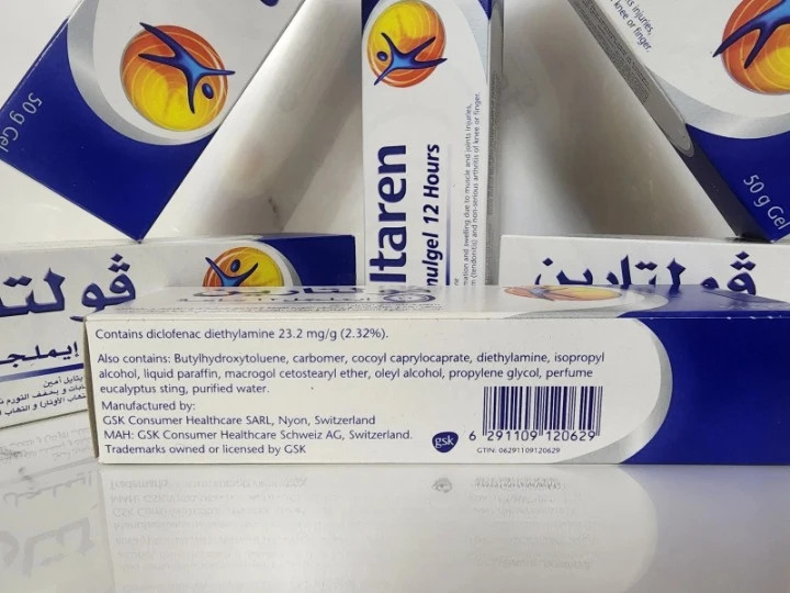 Voltaren Emulgel 50g Strong Relief of Local Pain Gel for 12 hours i