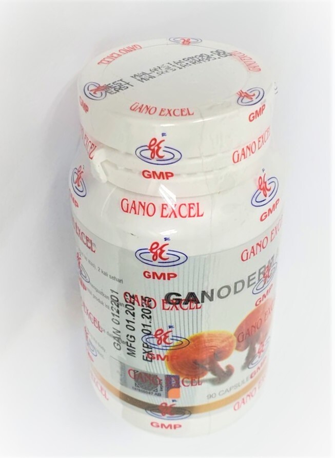 1 Bottle Gano Excel Ganoderma 90 Capsules Reishi Lingzhi Boosts Immune NEW USA