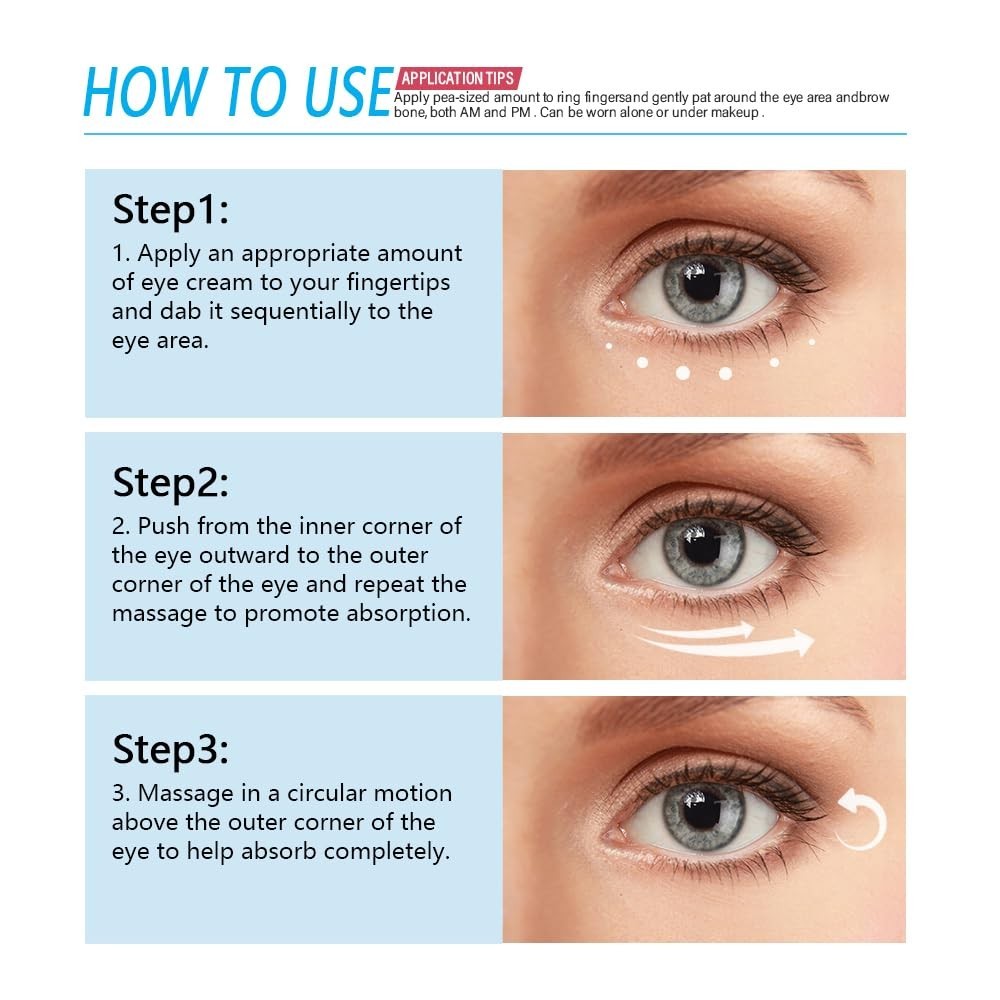 Caffeine Eye Serum Retinol Eye Firming Serum for Dark Circles and Puffiness A…
