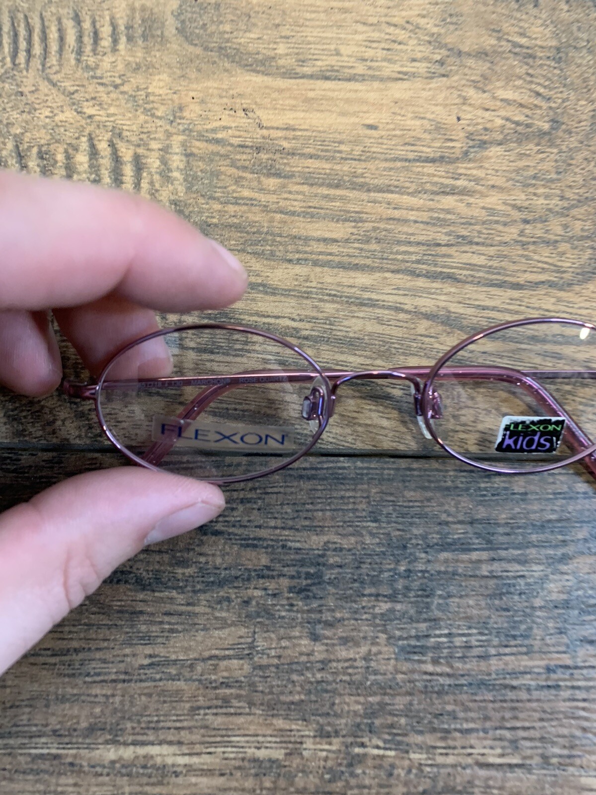 Marchon Flexon Bridge Kids Eyeglasses G82 106 45-18 Rose Quarts