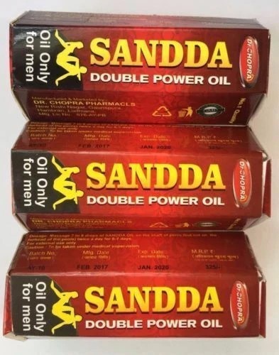 BUY 2 GET 1 FREE- ORIGINAL DR CHOPRA Saandhha Sanda Oil -15ml (0.5oz) Pack 100%