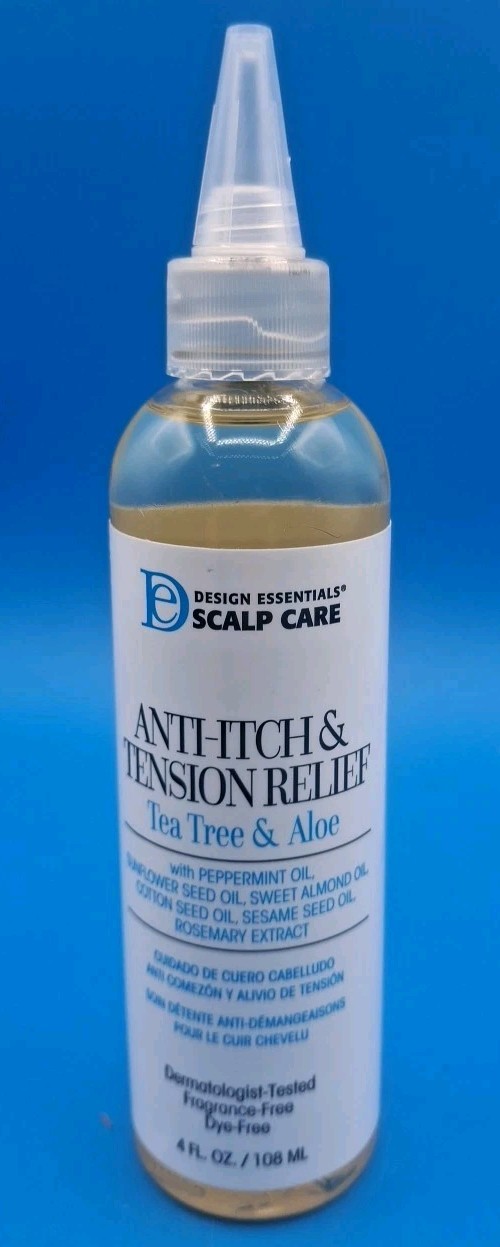 Design Essentials Scalp & Skin Care Tea Tree & Aloe 4oz Anti-itch Tension Relief