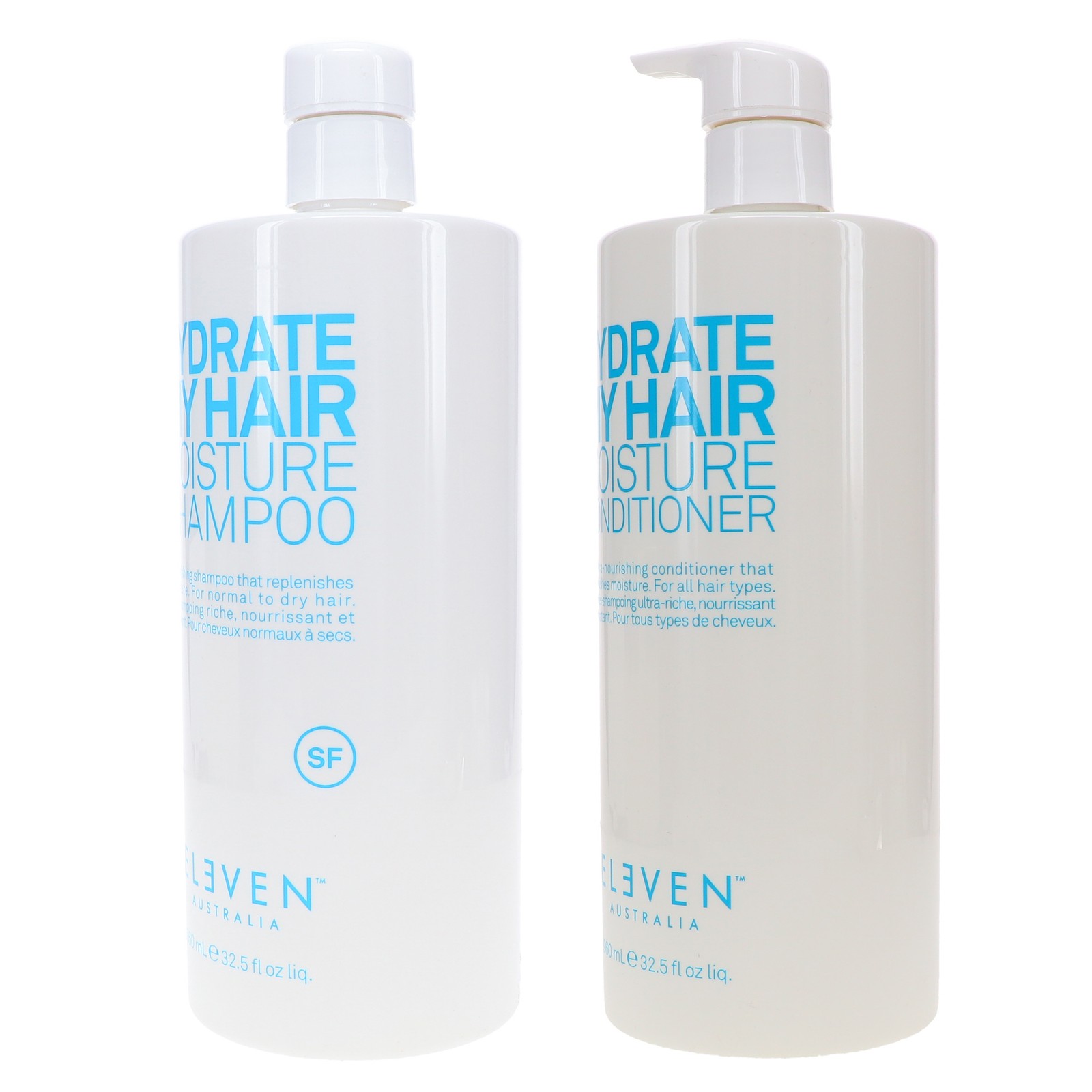 ELEVEN Australia Hydrate My Hair Moisture Shampoo 32.5 oz & Hydrate My Hair