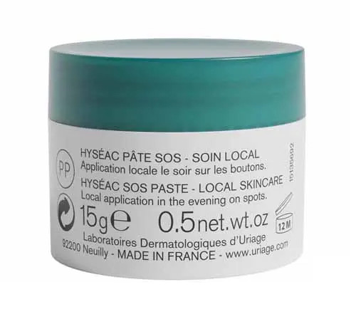 Uriage Hyseac SOS Paste – Local Skin Care 15g / .5oz EXP 04/2027