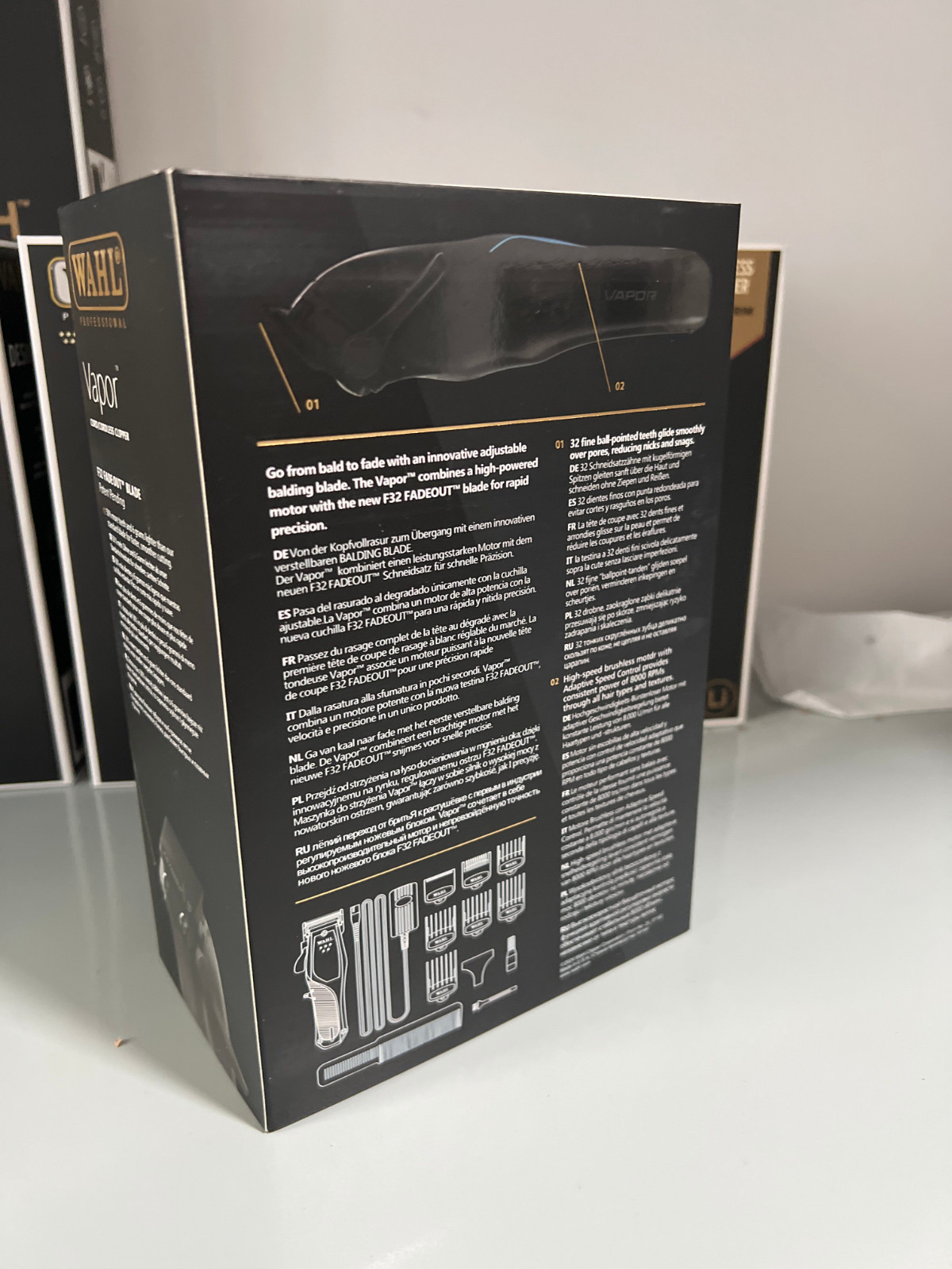 Wahl Professional 5-Star Vapor Clipper F32 Fadeout Blade Cord/Cordless Barber