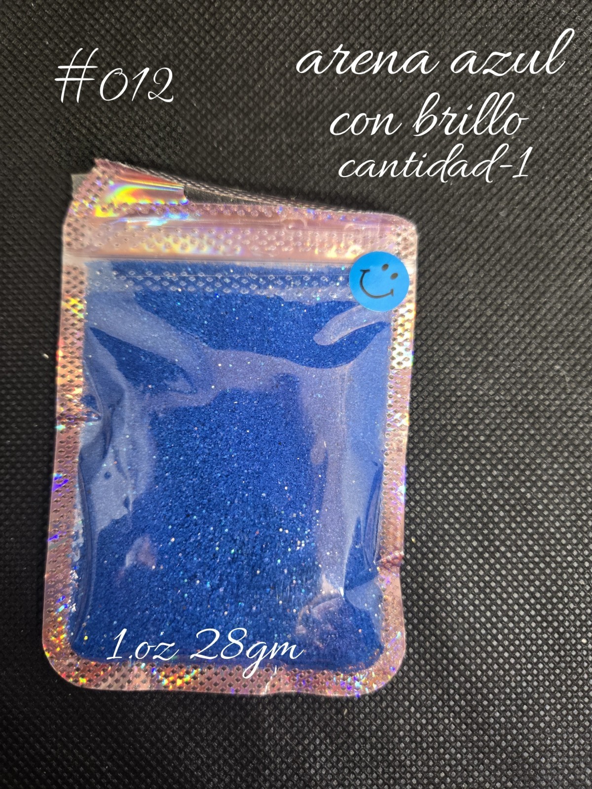 Natural Sand Glitter Encapsulated Nail Art Decor, Multicolor (MPN 007-012)