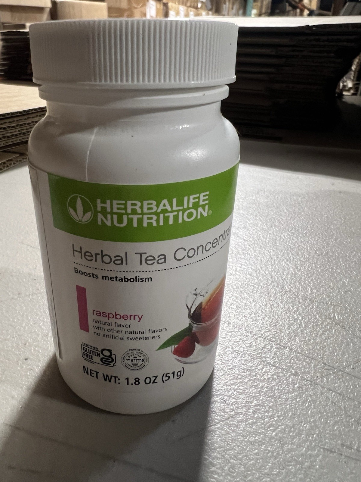 Herbal Tea Concentrate 1.8 oz. rasberry Free Shipping
