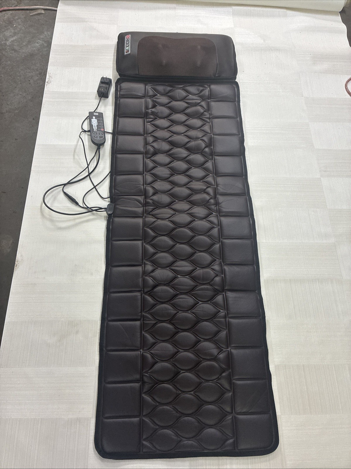 Full Body Massage Mat with Heat, Detachable Massager Pad Deep Tissue Pain Rel…