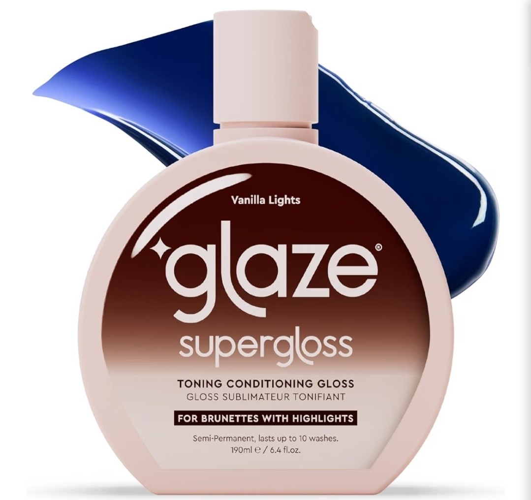 Glaze Super Color Conditioning Gloss VANILLA LIGHTS, 6.4 oz.-Sealed-New
