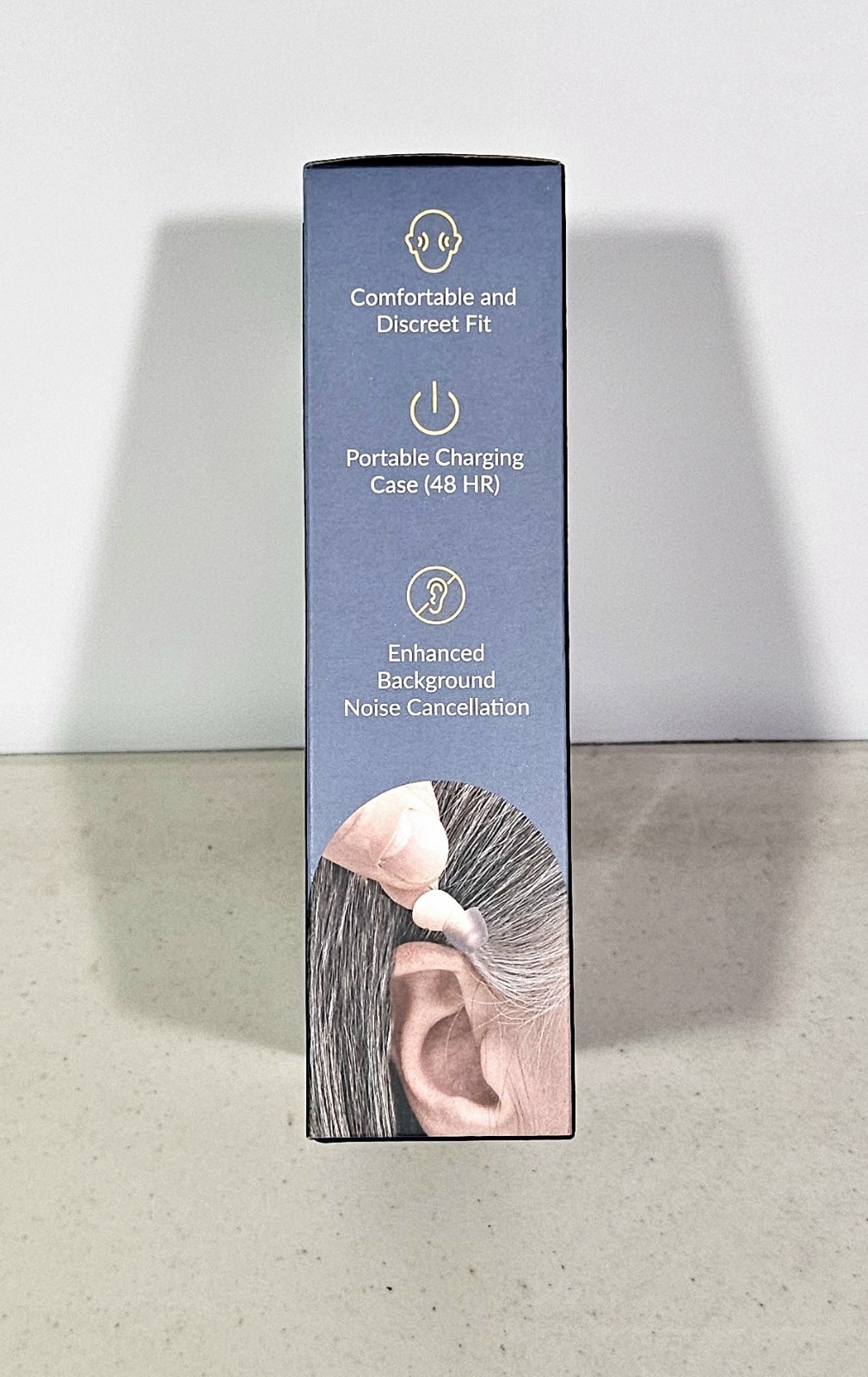 Audien Hearing ATOM PRO 2 Wireless Rechargeable OTC Hearing Aids (NEW SEALED)