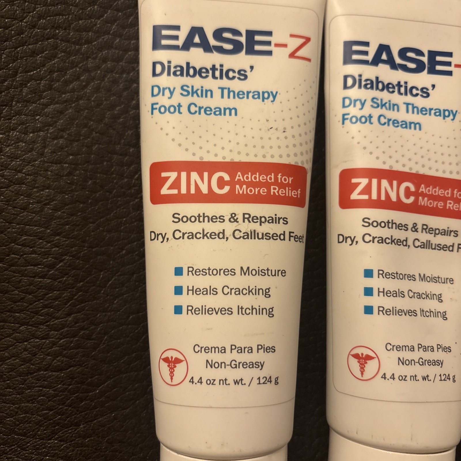 2 EASE-Z Diabetic Foot Cream 4.4 Clinically Proven ZINC Relief+1 Curel defense 6