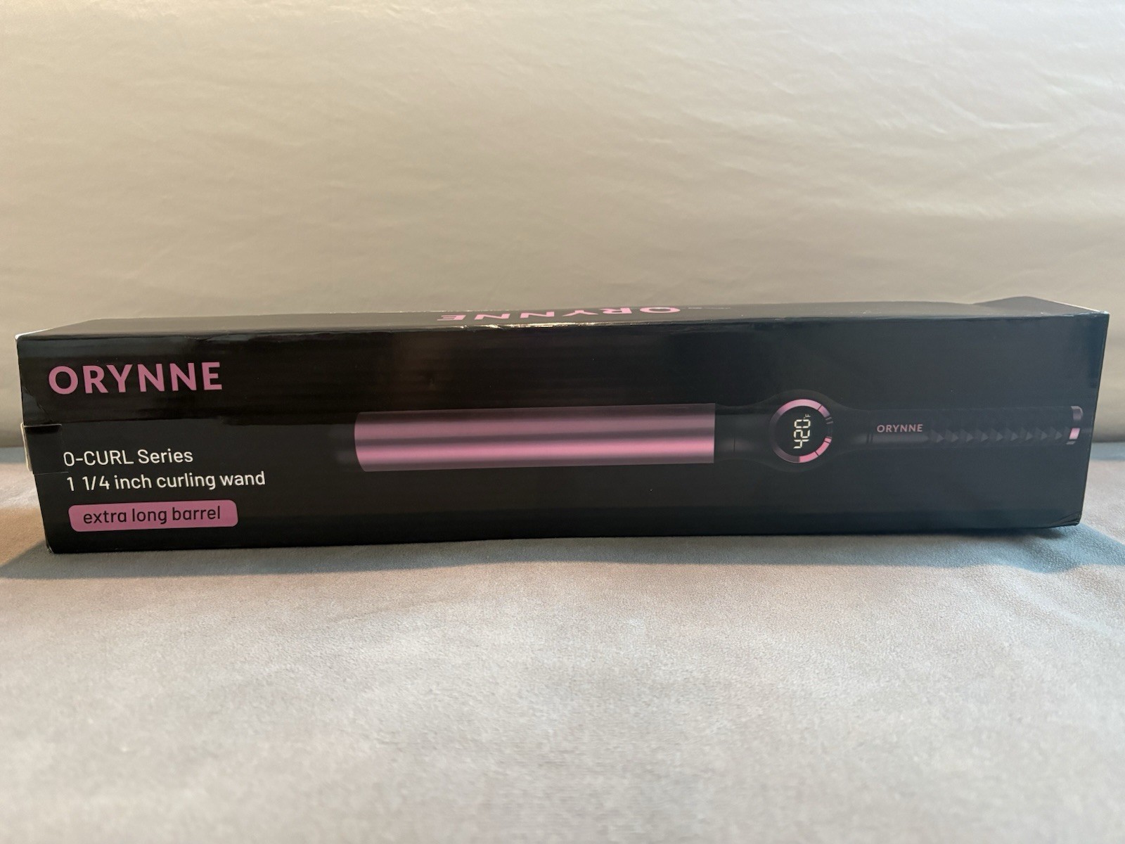 ORYNNE O-CURL Series 1 1/4in Extra Long Ceramic Tourmaline Wand Dual Volt