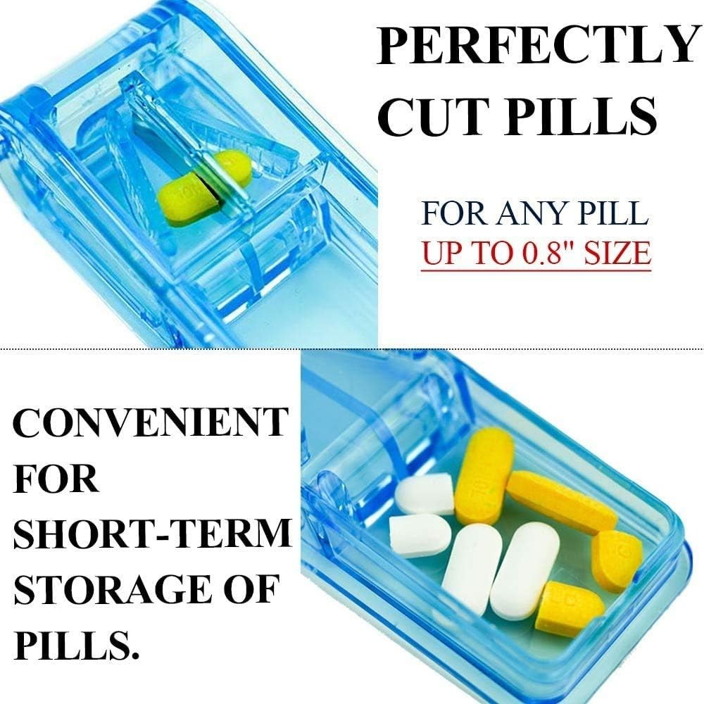 JohnBee Pill Cutter | Best Pill Cutter for Small or Large Pills | Designed in Th