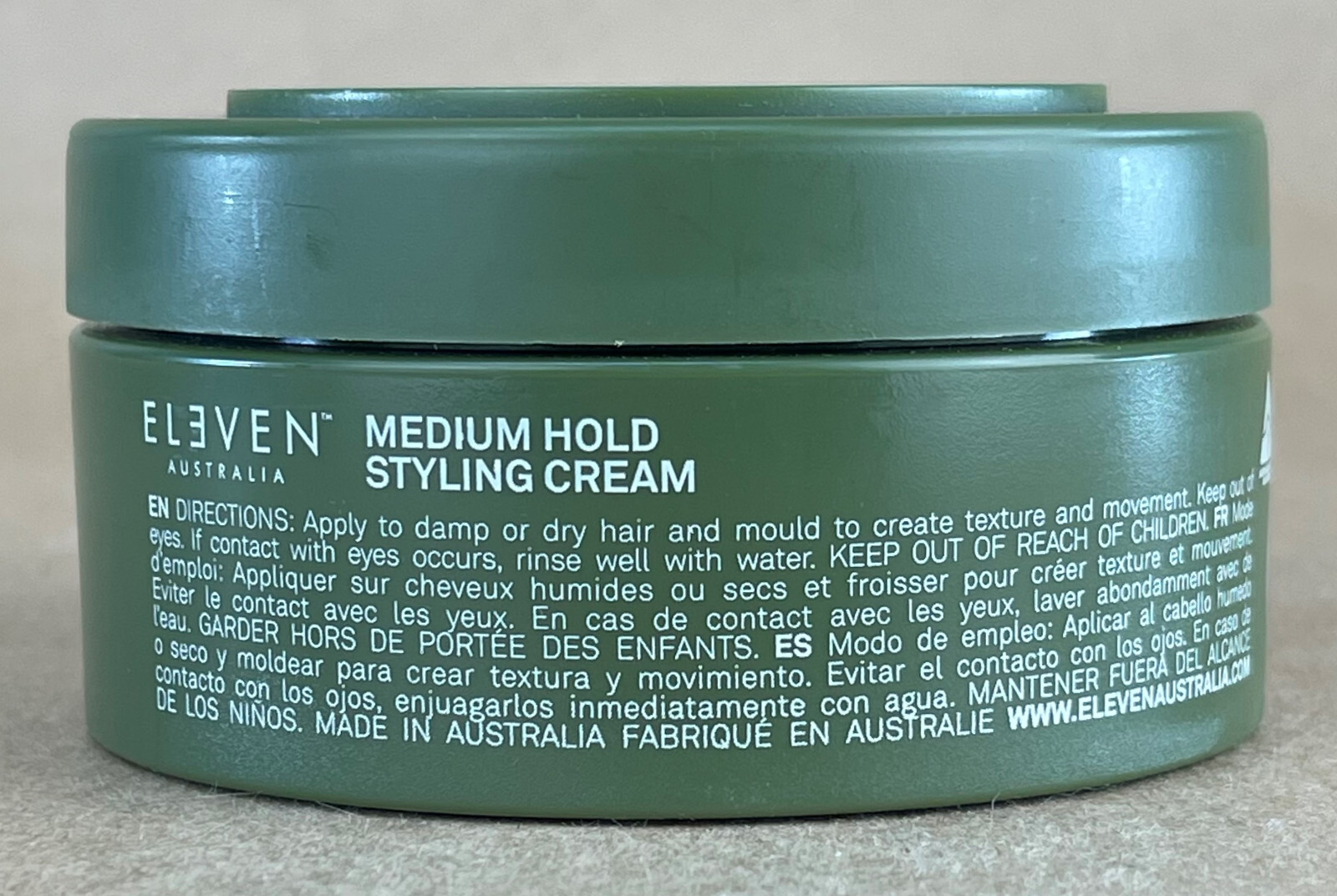 Eleven Australia Medium Hold Styling Cream 3 oz