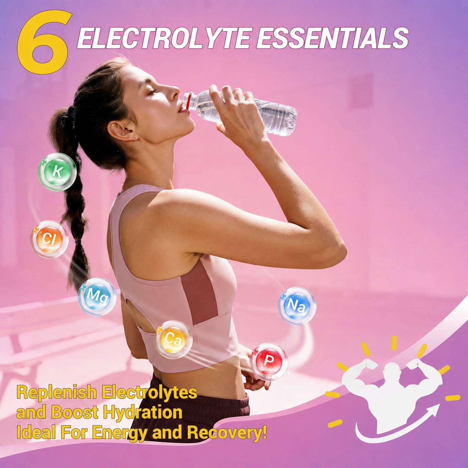 4x Electrolytes Powder Hydration Packets | Sugar Free Recovery Electrolyte Drink