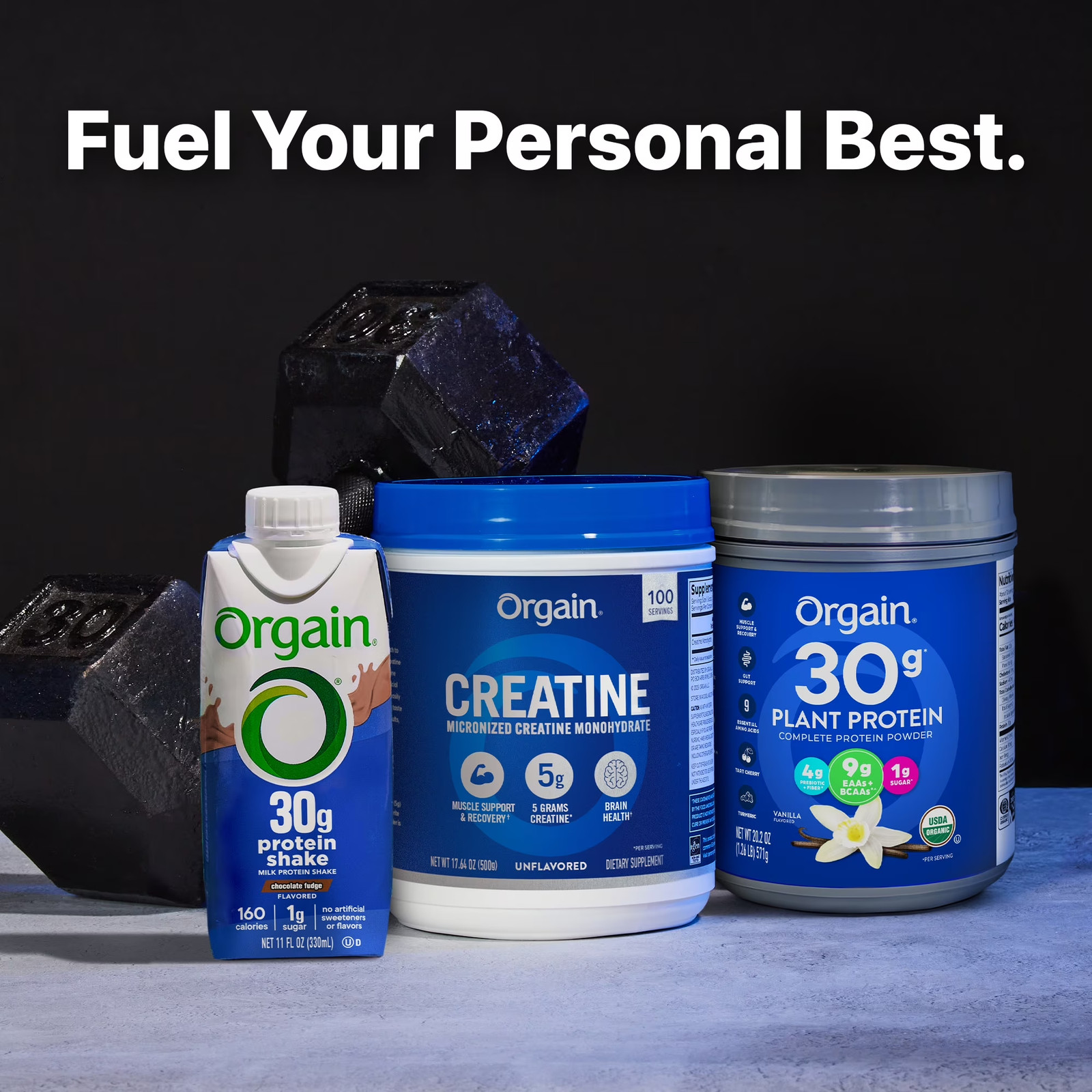 Orgain Creatine Monohydrate Micronized Powder Unflavored 17.64 oz