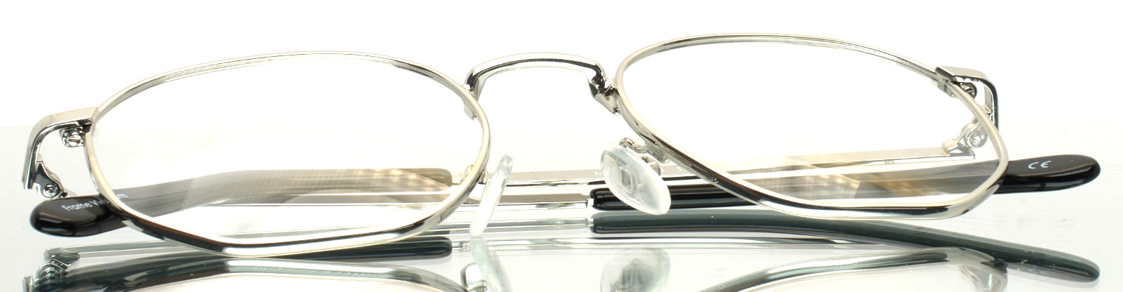 UNKNOWN MC2020-23 Silver Unisex Geometric Full Rim Eyeglasses 49-19-140 B:43