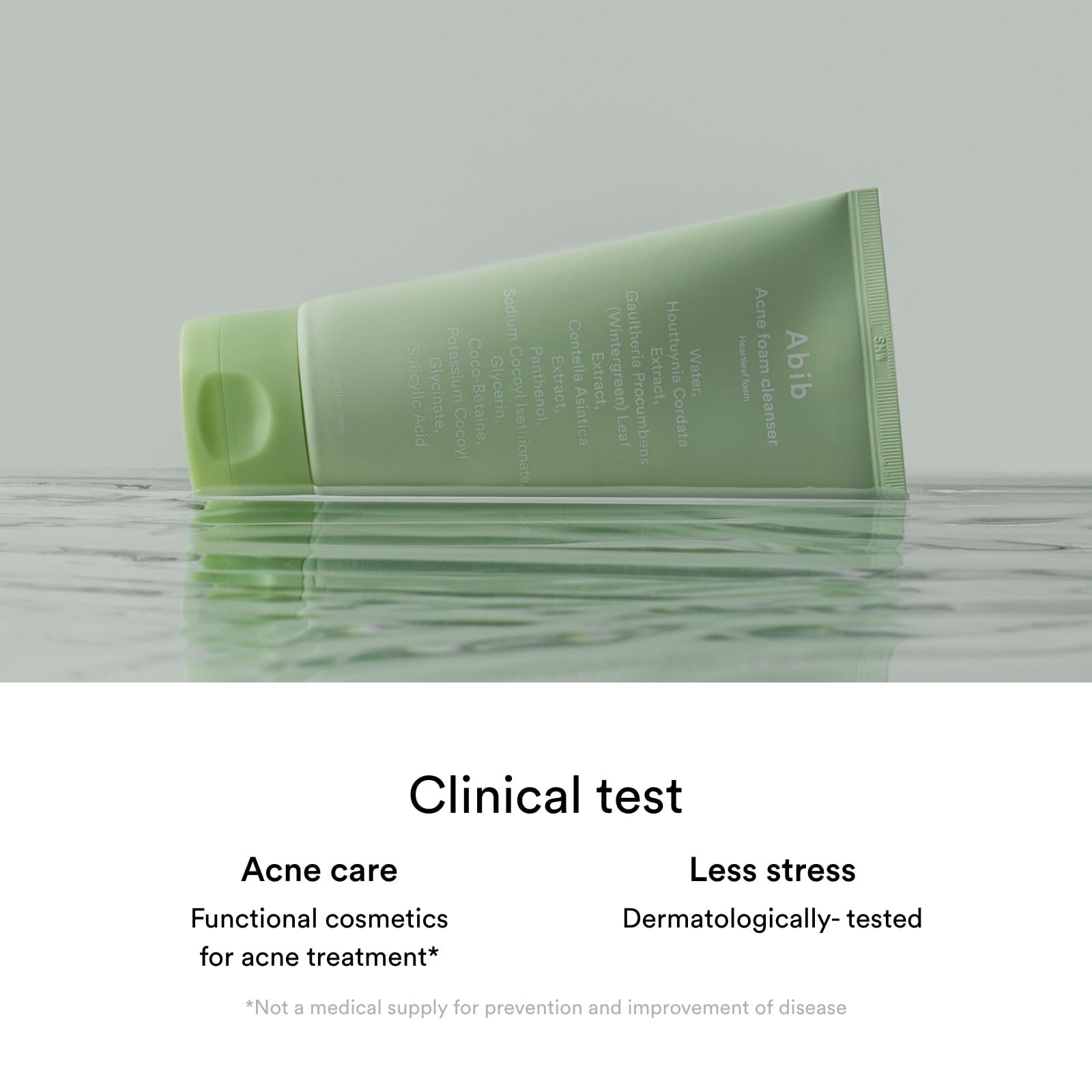Abib Acne Foam Cleanser 5.07 fl oz (150ml)