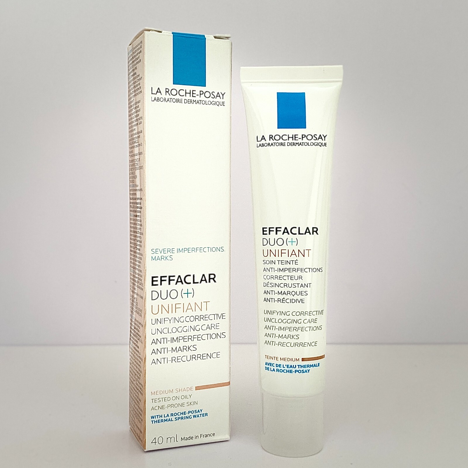 La Roche Posay Effaclar DUO (+) Unifiant Medium Tinted 40ml Exp.01/2026