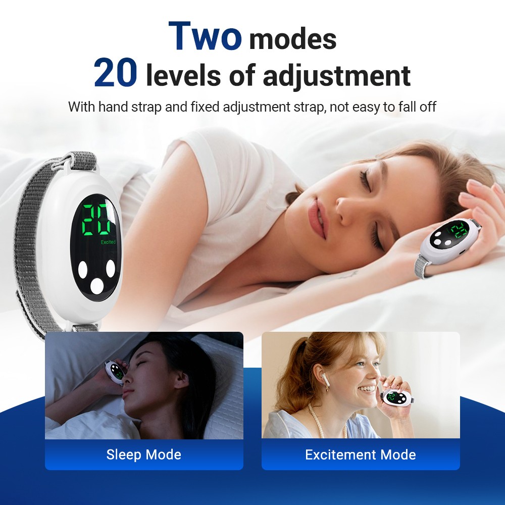 Handheld Sleep Aid Device, Relief Anxiety Help Sleep, Promotes Rest, USB 150mAh