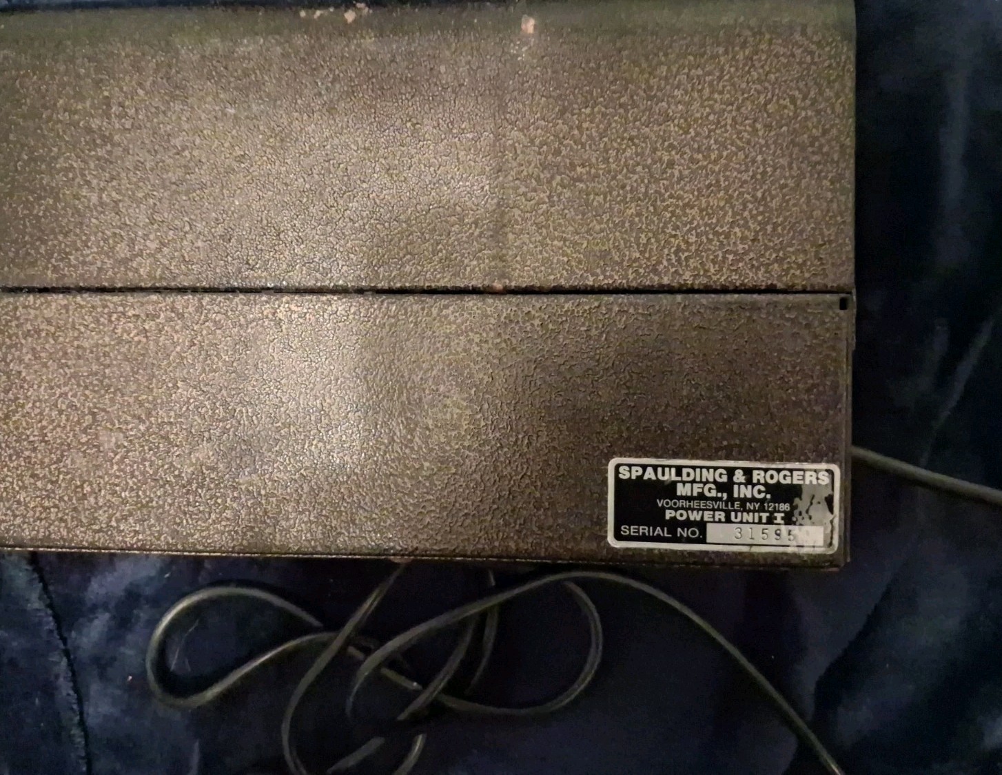 Spalding & Rogers Tattoo Power Unit Tattoo Power Supply