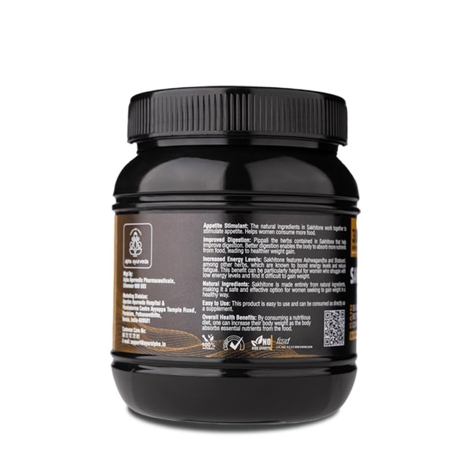 Sakhi Tone Ayurvedic Weight Gainer Paste for Women Natural Wellness 500g