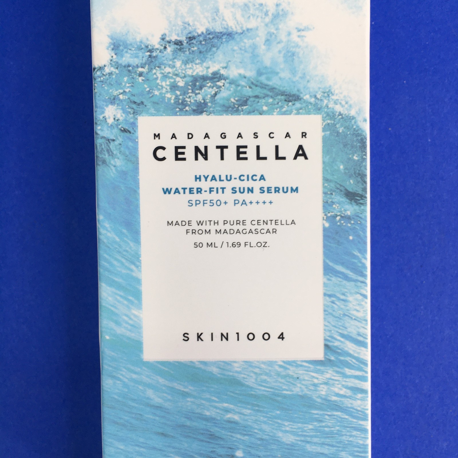Skin1004 Madagascar Centella Hyalu-Cica Water Fit Sun Serum SPF 50+ 1.69 oz
