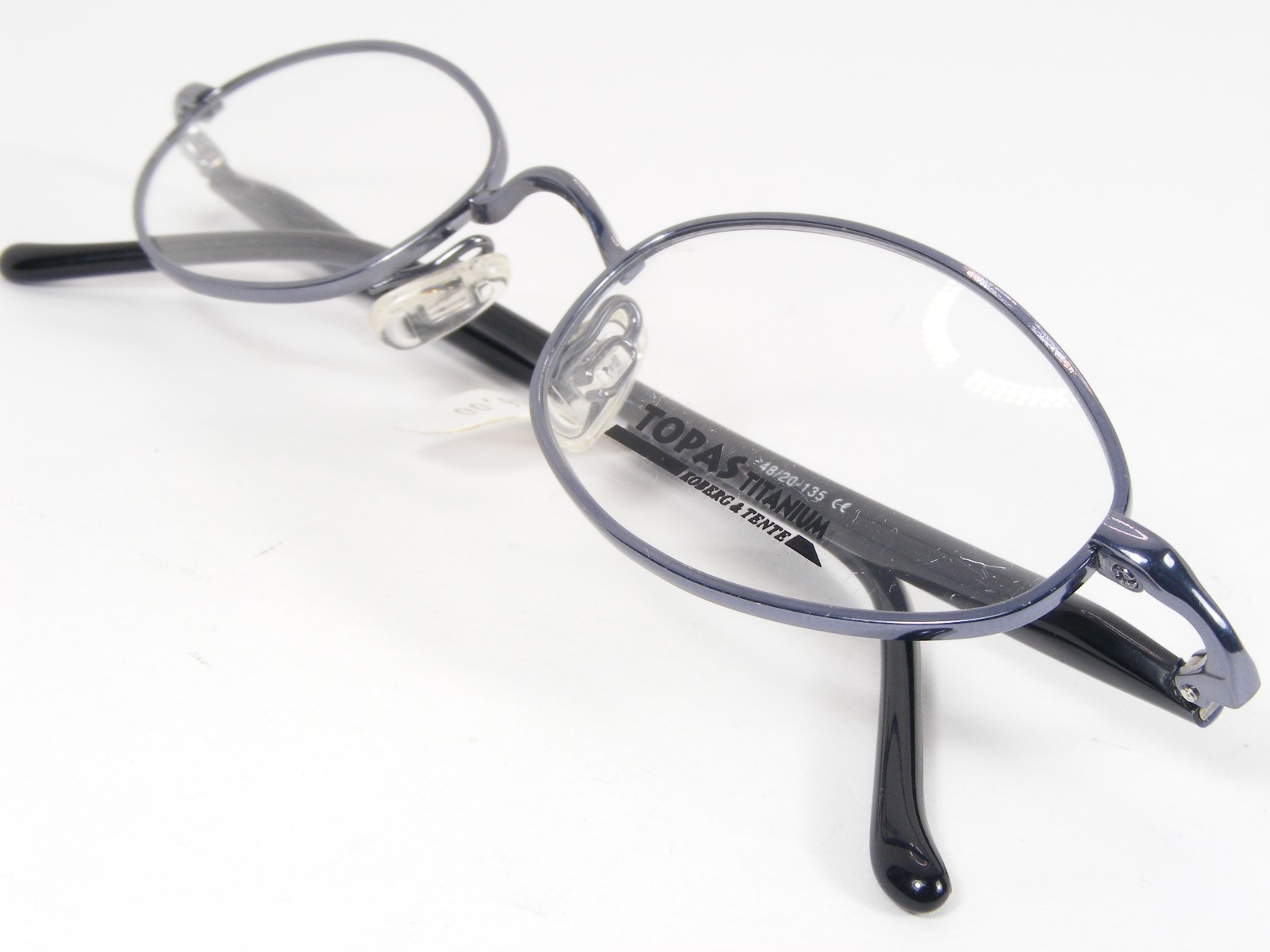 TOPAS TITANIUM Koberg & Tente KT 106.177 Blue UNIQUE RARE EYEGLASSES 48-20-135mm