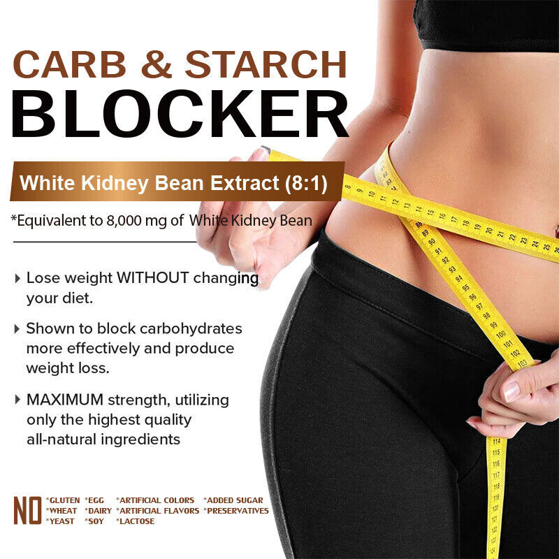Fat and Carb Blocker Weight Loss Complex xp Appetite Suppressant Burn Low Keto