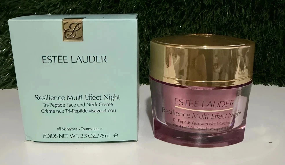 Estee Lauder Resilience Multi-Effect Night Tri-Peptide Face & Neck Creme 2.5oz