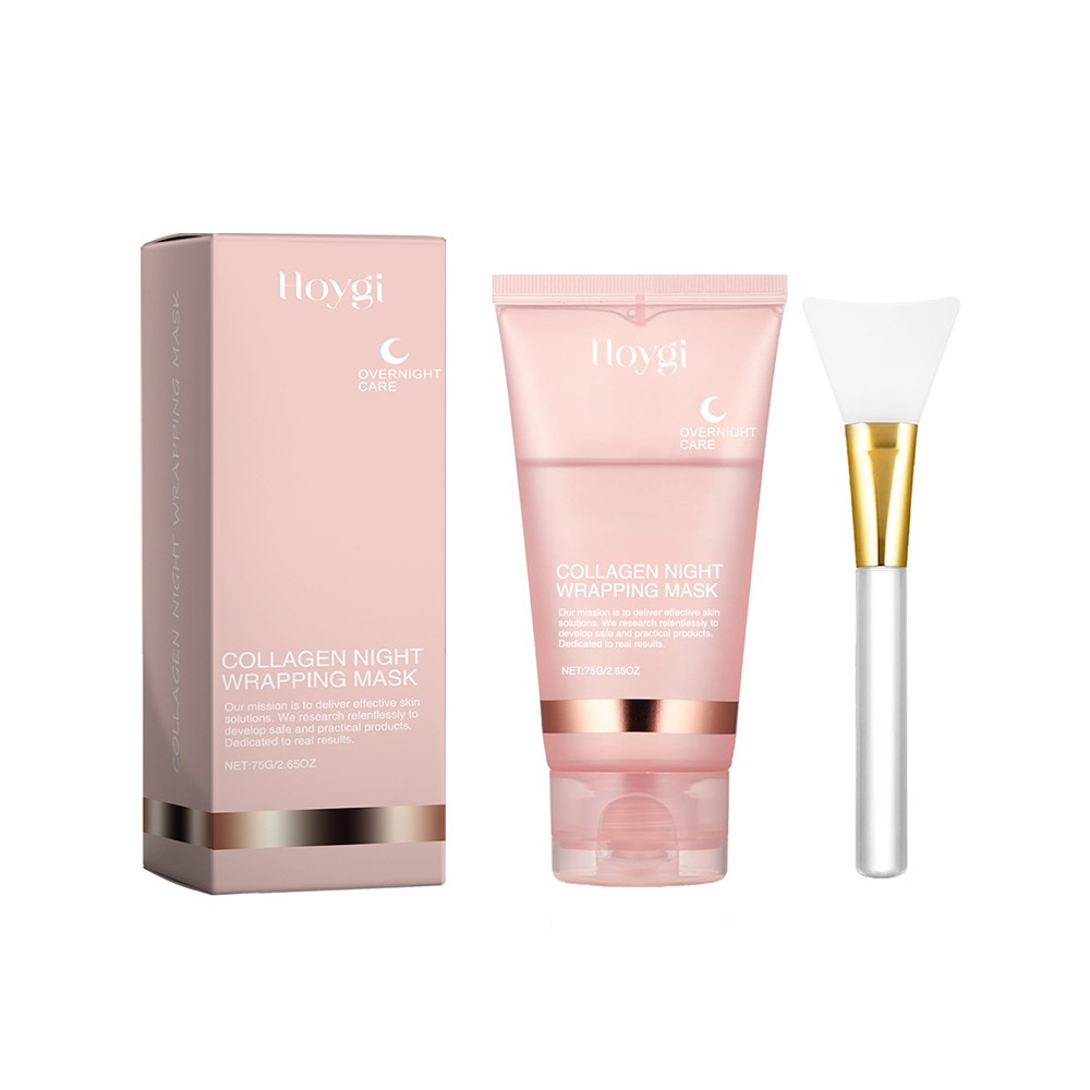 NEW Kojic Acid Turmeric Collagen Night Wrapping Mask, Overnight Brightening Mask