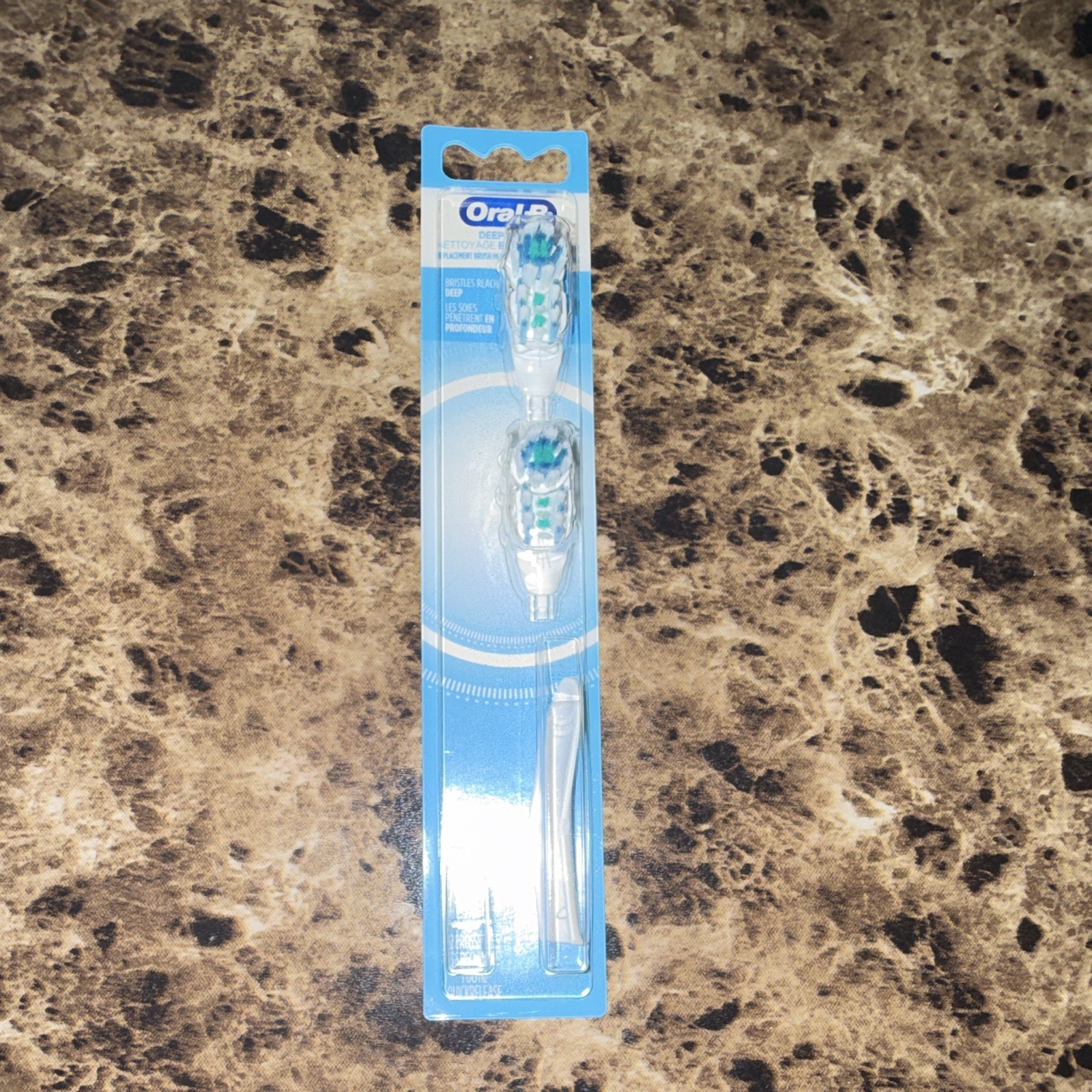 Oral-B Deep Clean Rotating Replacement Brush Heads 2 Pack Vitality Soft