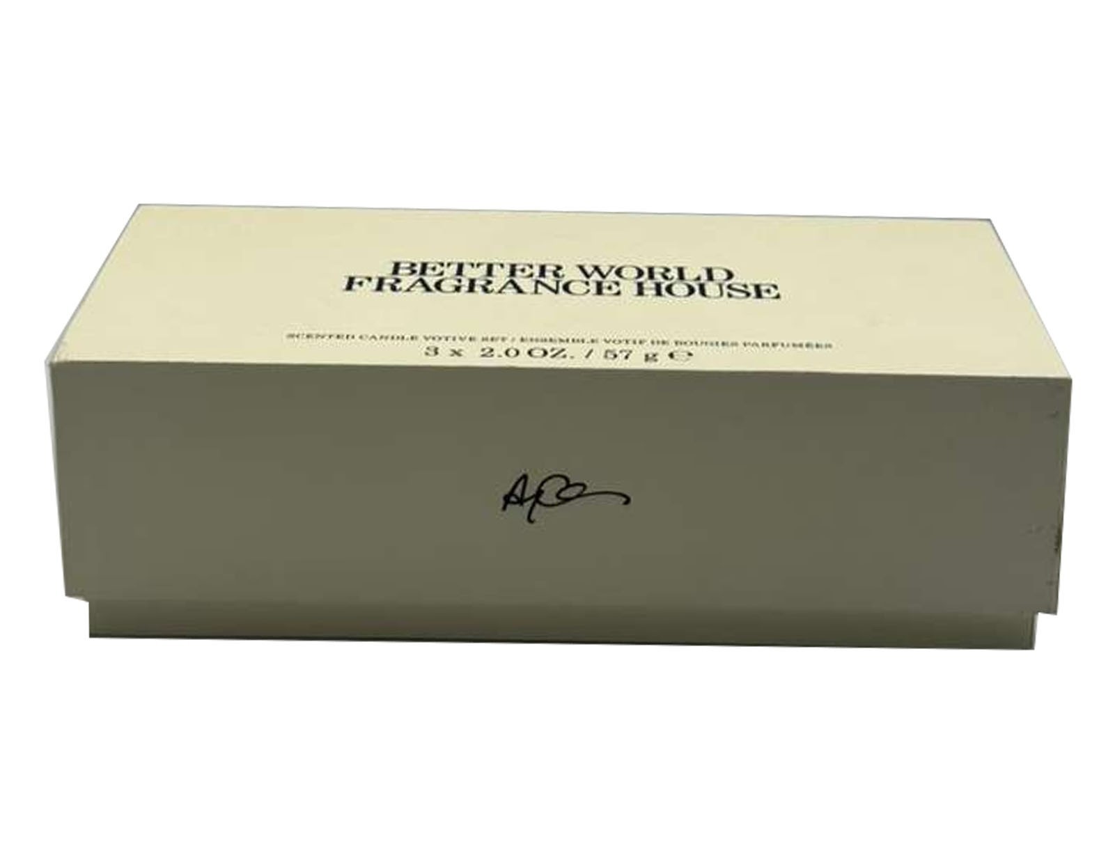 Better World Fragrance 3 PC Candle-2oz each Carby Musk + More