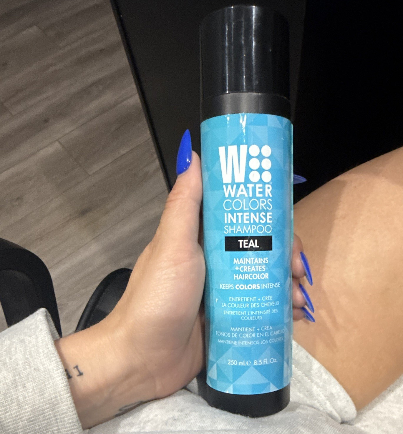 Tressa Watercolors Intense Color Defense Shampoo Teal 8.5 fl oz
