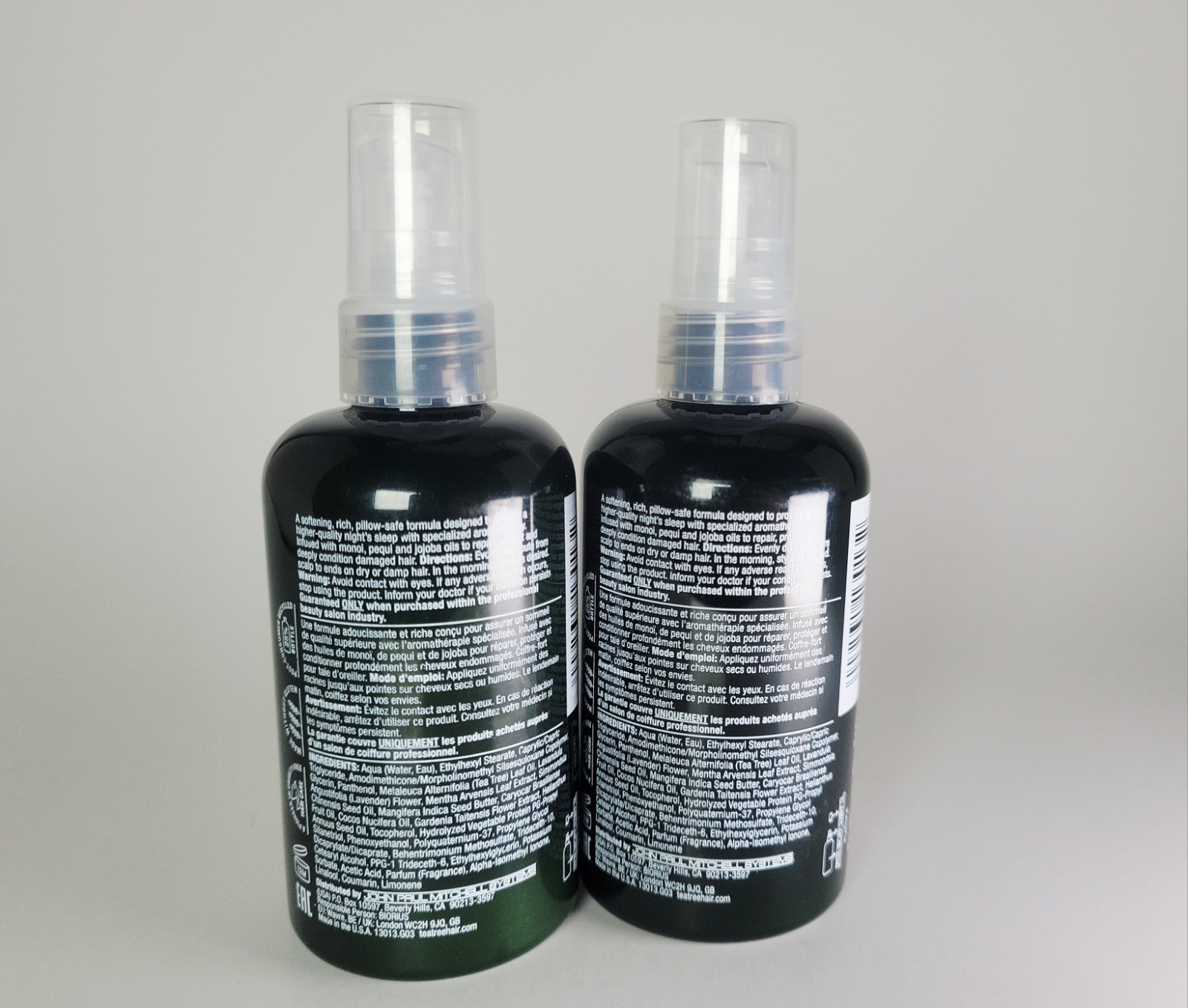 2x Paul Mitchell Tea Tree Lavender Mint Overnight Moisture Therapy 3.4 fl. oz.