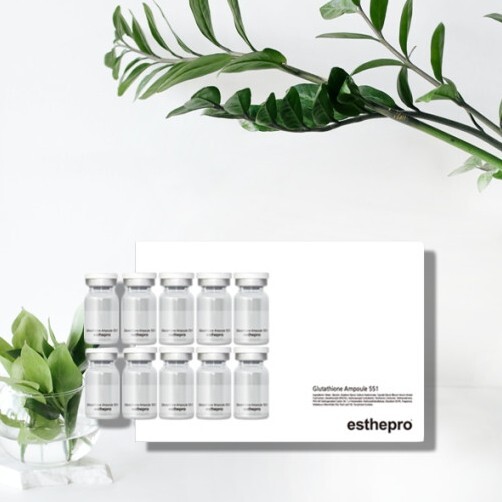 ESTHEMAX Glutathione Ampoule 8ml 10EA Aesthetic Skin Care Ampoule Made in korea