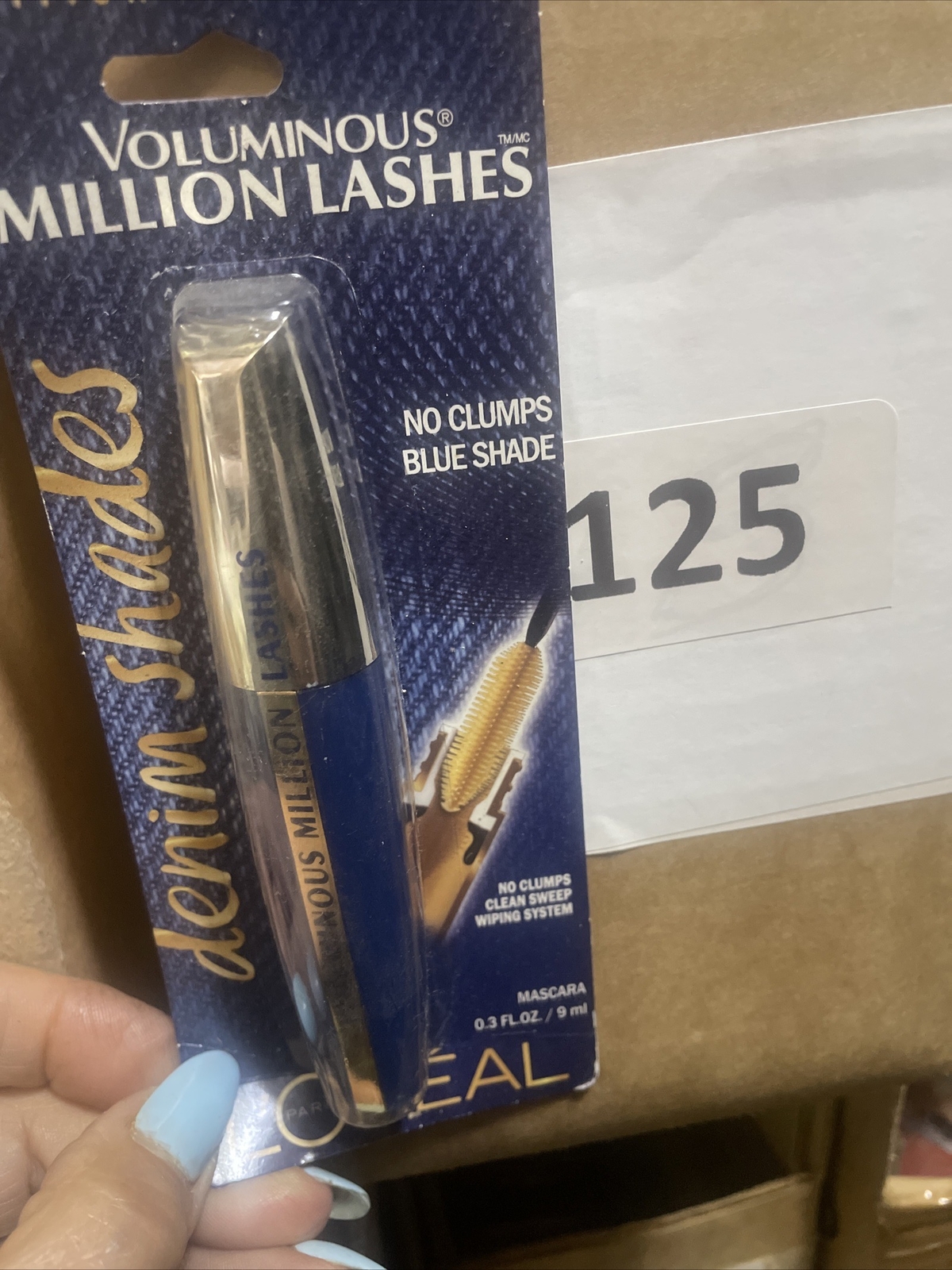 NEW L’Oreal Paris Voluminous X Fiber Mascara – 0.43 oz – 718 Blue