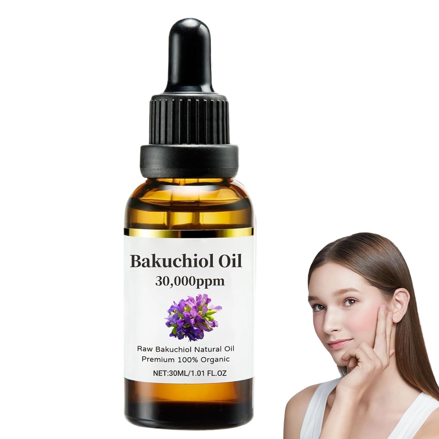 Bakuchiol Oil Organic Cold Pressed Of 30,000 PPM, 2026 New Advanced Bakuchiol Se