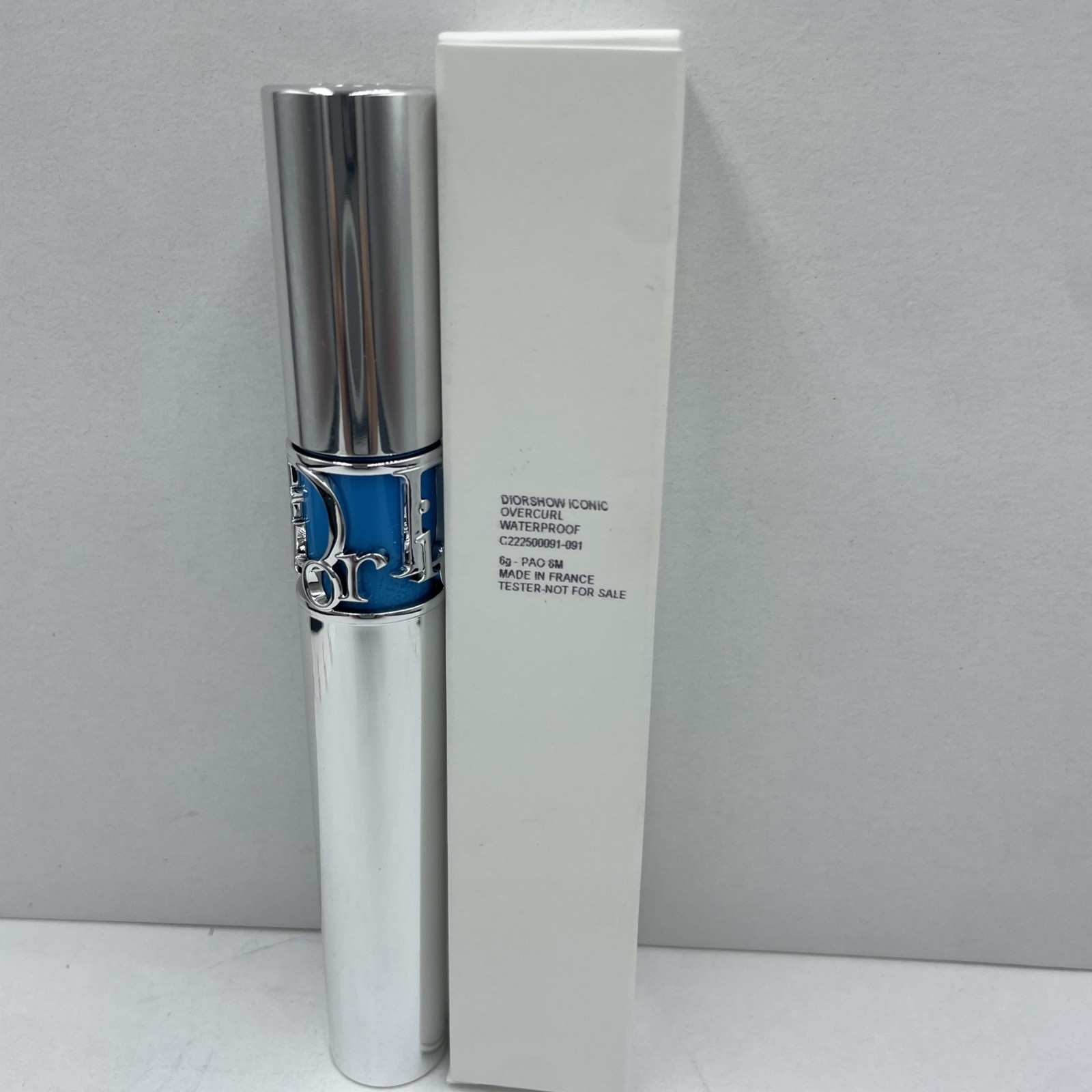 Dior Diorshow Iconic Overcurl Waterproof Mascara 091 Black 0.21 oz/6 g NEW TEST.