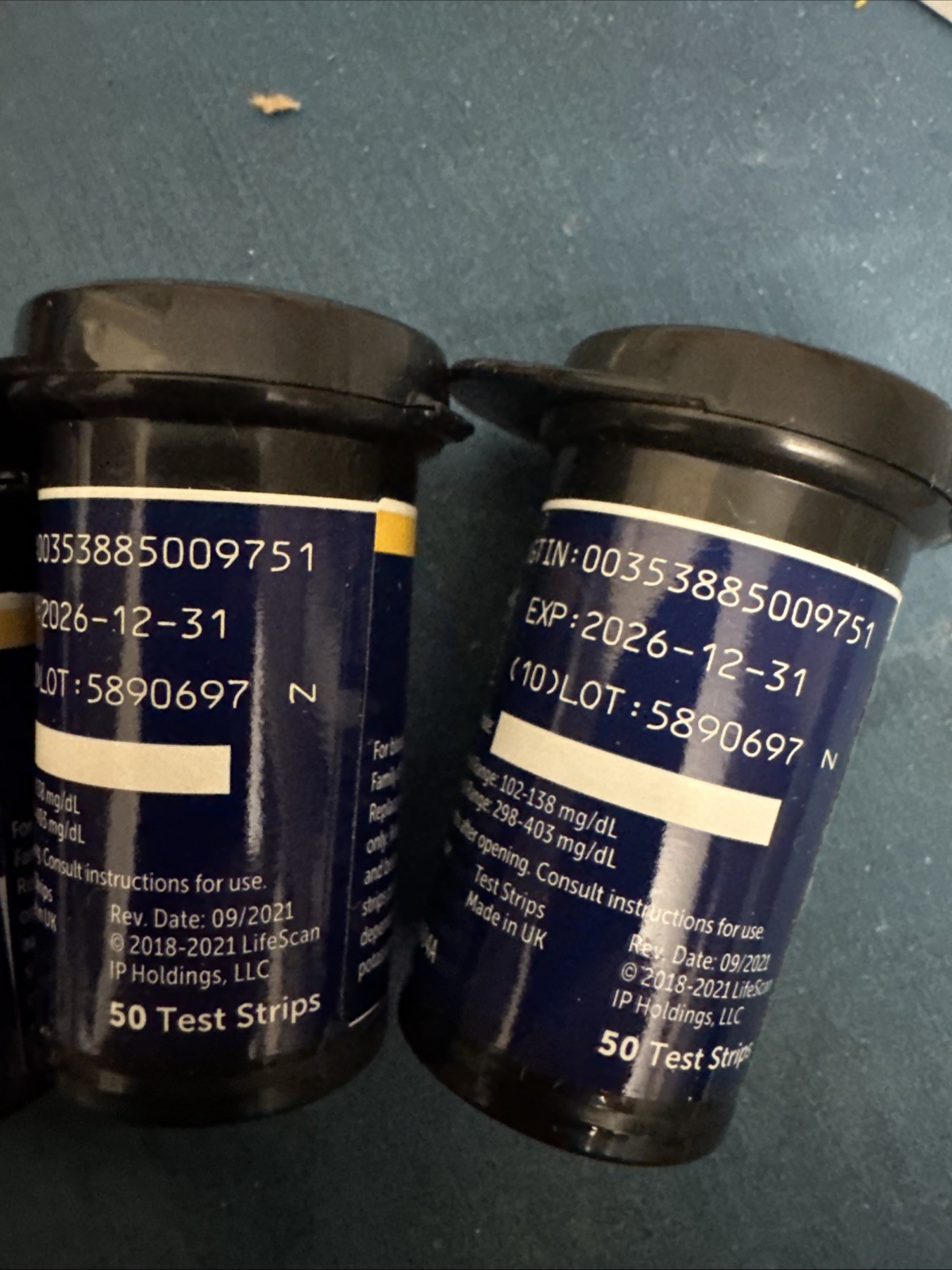 200 OneTouch Verio Test Strips exp 8-2026 ++ See Pic Sale